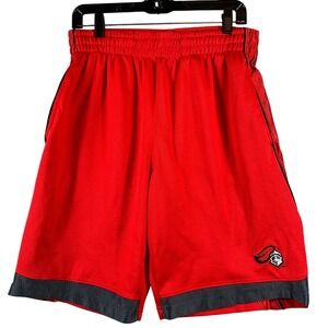 Rutgers Scarlet Knights Basketball Athletic Shorts Mens M 32/34 Red Mesh NCAA